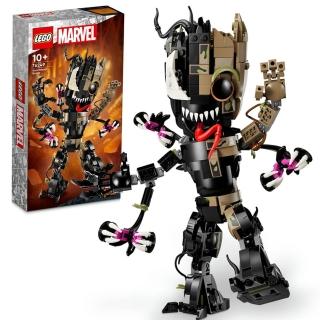 【LEGO 樂高】Marvel超級英雄系列 76249 半猛毒化格魯特(momo線上獨家 Venomized Groot 格魯特)