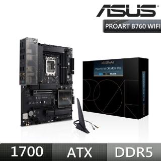 【ASUS 華碩】ProArt B760-CREATOR WIFI主機板