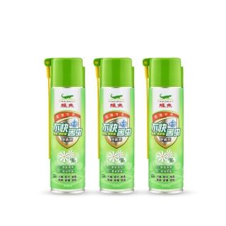 【鱷魚】不快害蟲除蟲劑300ml-雛菊淡香-3罐(日本原體 居家、園藝通用)