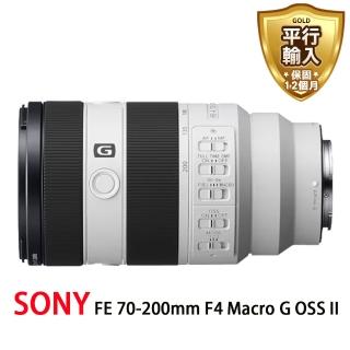 【SONY 索尼】Sony FE 70-200mm F4 Macro G OSS II*平行輸入