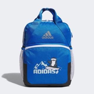 【adidas 愛迪達】後背包 運動包 書包 旅行包 童包 KIDS LK 2WAY BP 藍 IK4816
