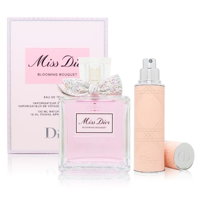 【Dior 迪奧】花漾迪奧二入禮盒-淡香水100ml+10ml隨身瓶(2023版 平行輸入)