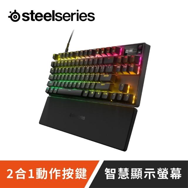 Steelseries 賽睿】Apex Pro TKL 2023 機械鍵盤(英文/磁力軸) - momo