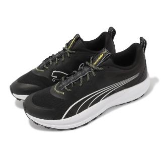 【PUMA】越野跑鞋 Redeem Pro Trail 男鞋 黑 白 緩衝 運動鞋 戶外 入門款(378770-01)