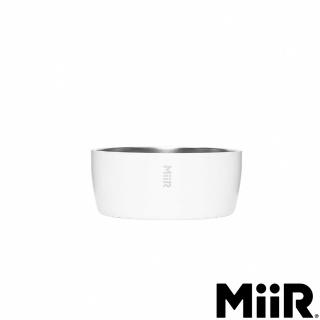 【MiiR】雙層 不鏽鋼 防滑 寵物 水碗 狗碗 6.25c/50oz/1.5L(時尚白)