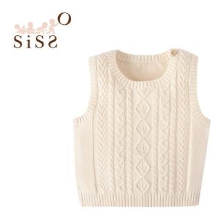 【SISSO】有機棉法式麻花針織小背心