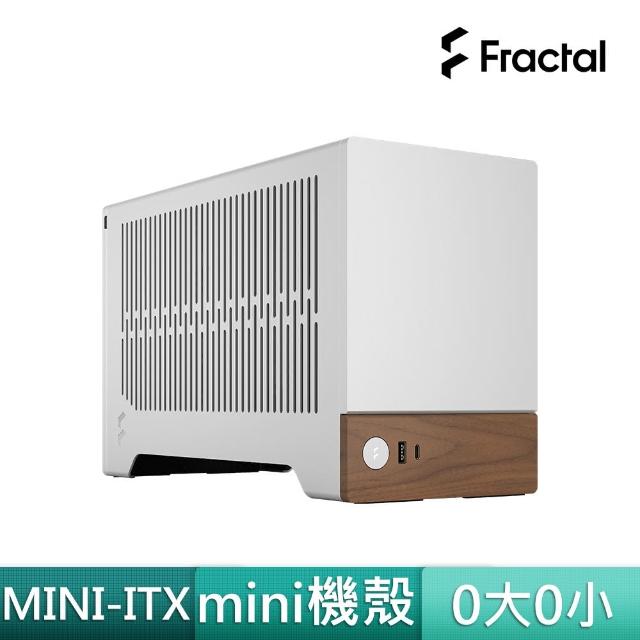 Fractal Design】Terra Silver SFF電腦機殼-胡桃木/星光銀(專為SFF遊戲