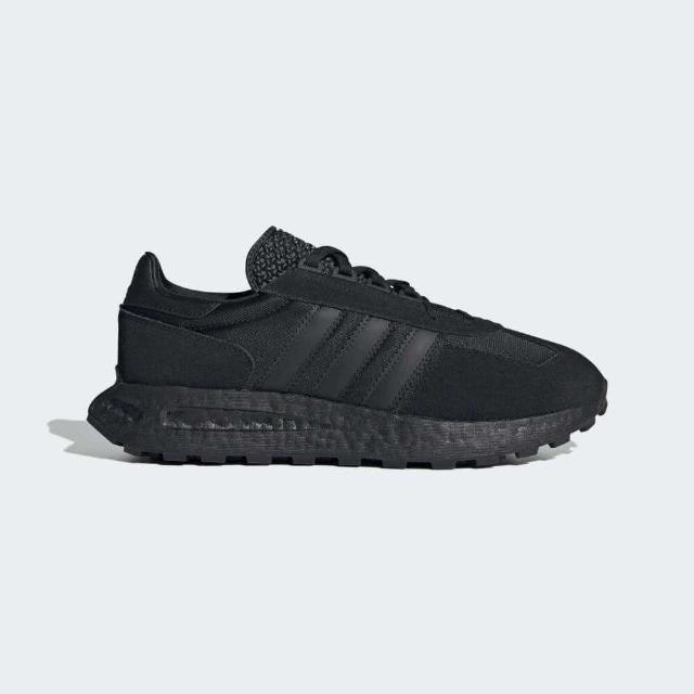 【adidas 愛迪達】Originals Retropy E5 男女休閒鞋運動經典麂皮黑