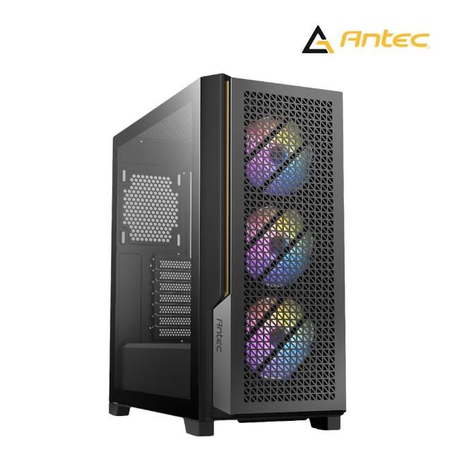 【Antec】P20C ARGB E-ATX電腦機殼(顯卡限長37.5cm/塔扇限高17cm/玻璃側透/Type-C)