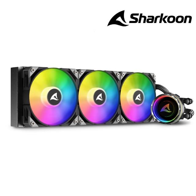【Sharkoon 旋剛】S90 RGB  一體式CPU水冷式散熱器(原廠 5年保固)