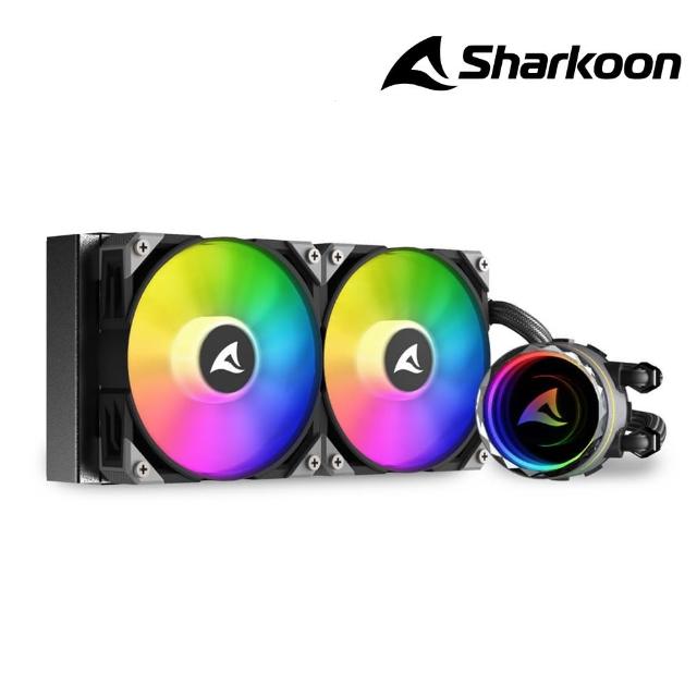 【Sharkoon 旋剛】S80 RGB  一體式CPU水冷式散熱器(原廠 5年保固)
