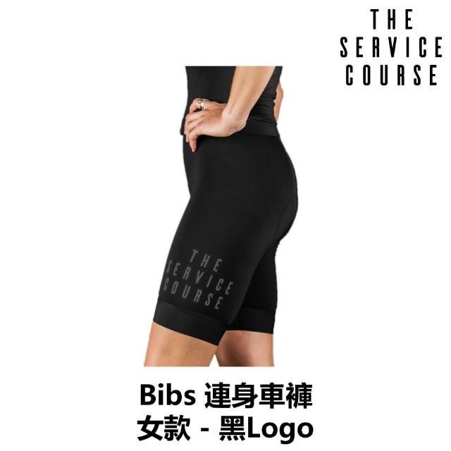【The Service Course】Women s Bibs 女性連身車褲-黑Logo