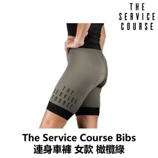 【The Service Course】Women s Bibs 女性連身車褲 橄欖綠