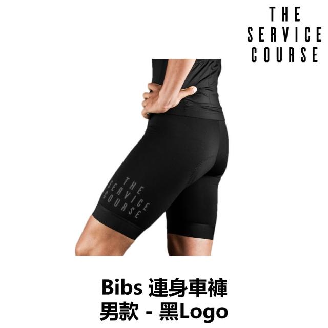 【The Service Course】Men s Bibs 男性連身車褲-黑Logo
