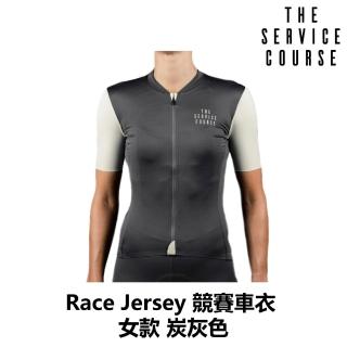 【The Service Course】Women s Race Jersey 女性競賽車衣 炭灰色