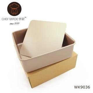 【Chefmade學廚原廠正品】8.5吋活底方型烤盤模具(WK9036蛋糕模)