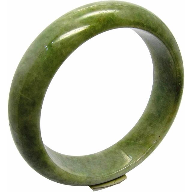 【小樂珠寶】翡翠手鐲黃加滿綠天然A貨玉鐲(手圍18.8號 內徑59.2mm V791)