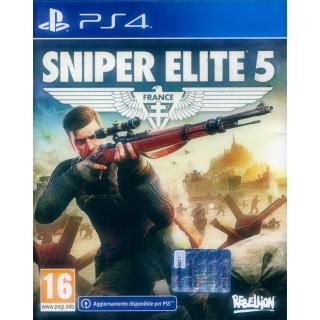 【SONY 索尼】PS4 狙擊之神 5 狙擊精英 5 Sniper Elite 5(中英日文歐版 可免費升級PS5版本)