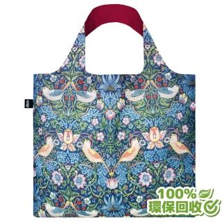 【LOQI】威廉莫里斯 草莓小偷(購物袋.環保袋.收納.春捲包)