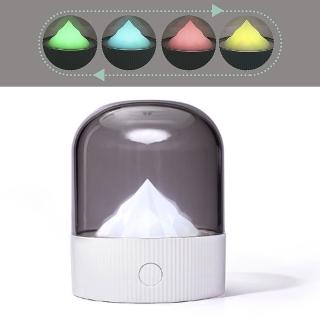 白色富士山造型小夜燈(USB充電無線款)