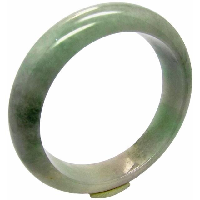 【小樂珠寶】保證天然A貨緬甸翡翠手鐲厚潤紫果綠(手圍17.8號 內徑56mm V705)