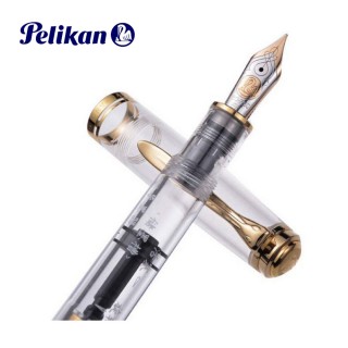 【Pelikan】百利金 M800 鋼筆 透明示範筆(F)