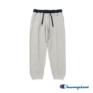 【Champion】官方直營-素色純棉休閒褲-男(灰色)