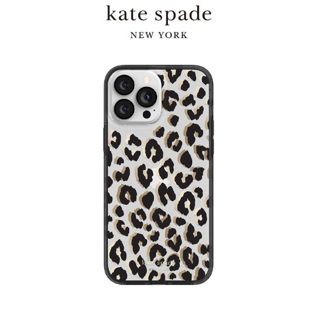 KATE SPADE】iPhone 14 精品手機殼性感豹紋(保護殼/手機套/iPhone13可