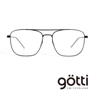 【Gotti】瑞士Gotti Switzerland 雙橋方框線性平光眼鏡(- DICKENS)