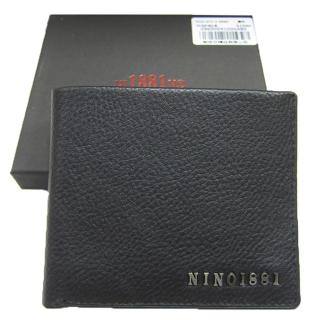 【18NINO81】短夾專櫃男仕短夾100%進口牛皮標準尺寸簡易型設計附品牌禮盒