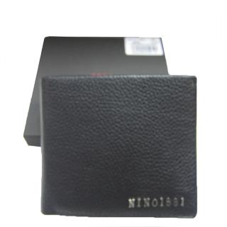 【18NINO81】短夾專櫃男仕短夾100%進口牛皮標準型尺寸活動型證件夾附品牌禮盒