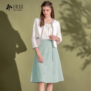 【IRIS 艾莉詩】法式白小香風外套-2色(36530)