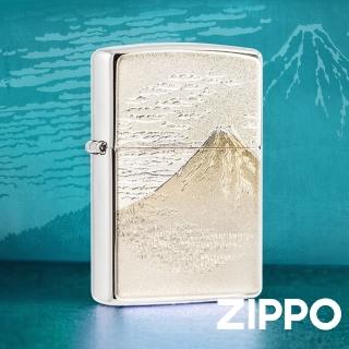 【Zippo】日本傳統風格-富士絕景防風打火機(美國防風打火機)