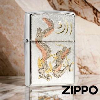 【Zippo】日本傳統風格-神龍飛舞防風打火機(美國防風打火機)