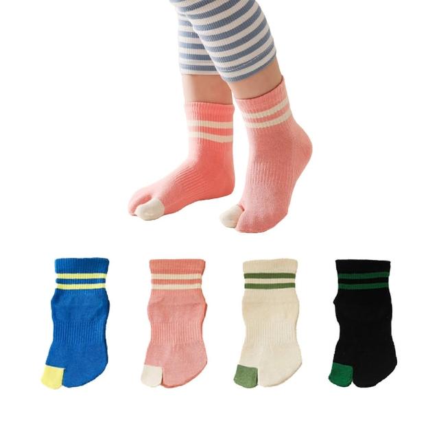 【FAV】3雙組/兒童二指襪/型號:C358(棉襪/分指襪/休閒)