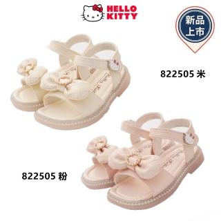 【HELLO KITTY】可愛珠飾公主涼鞋款(822505粉/米-13-16.5cm)