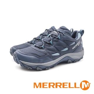 【MERRELL】男 WEST RIM SPORT GORE-TEX 避震耐磨登山鞋 男鞋(藍)
