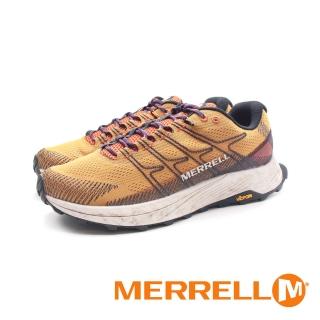 【MERRELL】男 MOAB FLIGHT戶外健身輕量慢跑越野鞋 男鞋(橙黃)