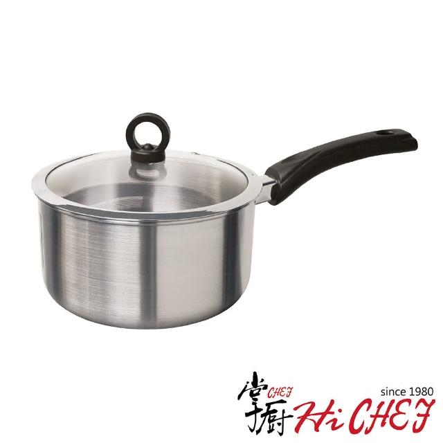 【CHEF 掌廚】316不鏽鋼 18cm單柄湯鍋(人體工學/鍋內刻度)