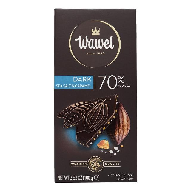 【Wawel】瓦維爾海鹽太妃70%黑巧克力100g