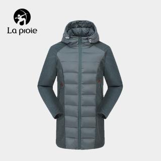 【La proie 萊博瑞】長板防潑水保暖羽絨外套(防潑水保暖羽絨外套)