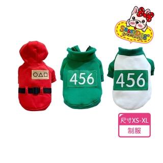【Sassy Dog】456制服風 寵物外套/變裝外套(寵物衣服 狗衣服 貓衣服)