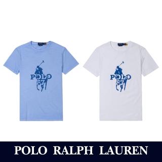 【RALPH LAUREN】RL POLO 經典印刷標誌圖案短袖T恤 上衣-多色組合(平輸品/春夏必備/百搭舒適)