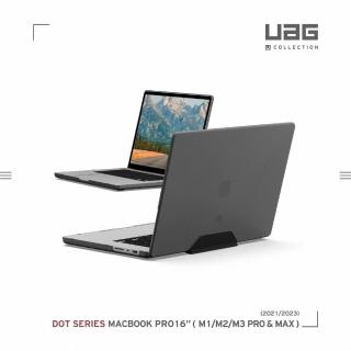 【UAG】(U) Macbook Pro 16吋（2021/2023）輕薄防刮保護殼-霧透黑(M1/M2/M3 Pro/Max)