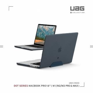 【UAG】(U) Macbook Pro 16吋（2021/2023）輕薄防刮保護殼-霧透藍(M1/M2/M3 Pro/Max)