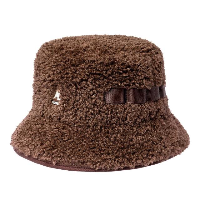 【KANGOL】FAUX UTILITY漁夫帽(咖啡色)