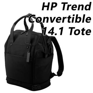 【HP 惠普】Trend Convertible 14.1 Tote托特包(5KN27AA/收納14吋筆電/下層可擴充/RFID夾層/外部充電孔)
