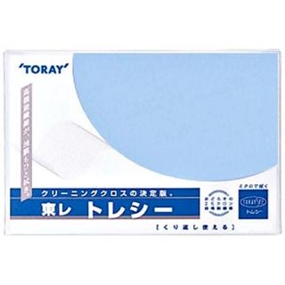 【TORAY 東麗】日本 TORAY眼鏡布-24X24CM 藍色(日本製 超極細纖維眼鏡布 東麗 TORAY 眼鏡布 手機布 拭鏡布)