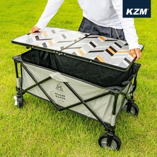 【KZM】KZM 多功能露營折疊手拉車專用桌板
