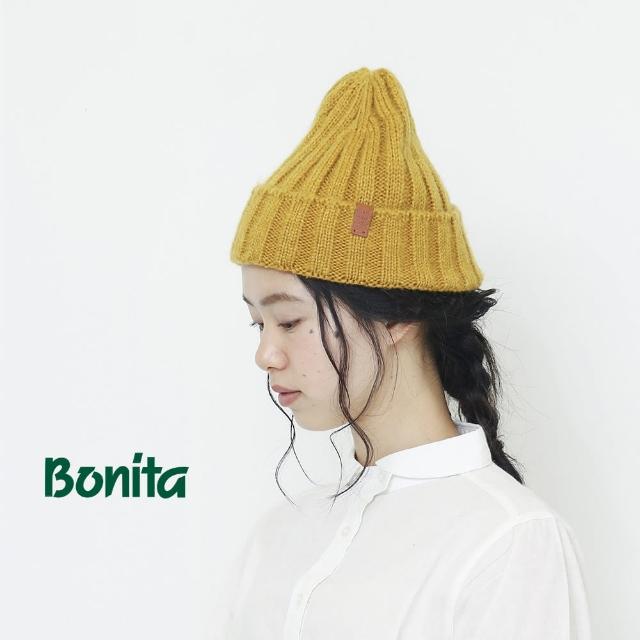 【Bonita 葆倪】日本進口 羅紋毛線帽-992-3501(日本進口手工毛線帽)